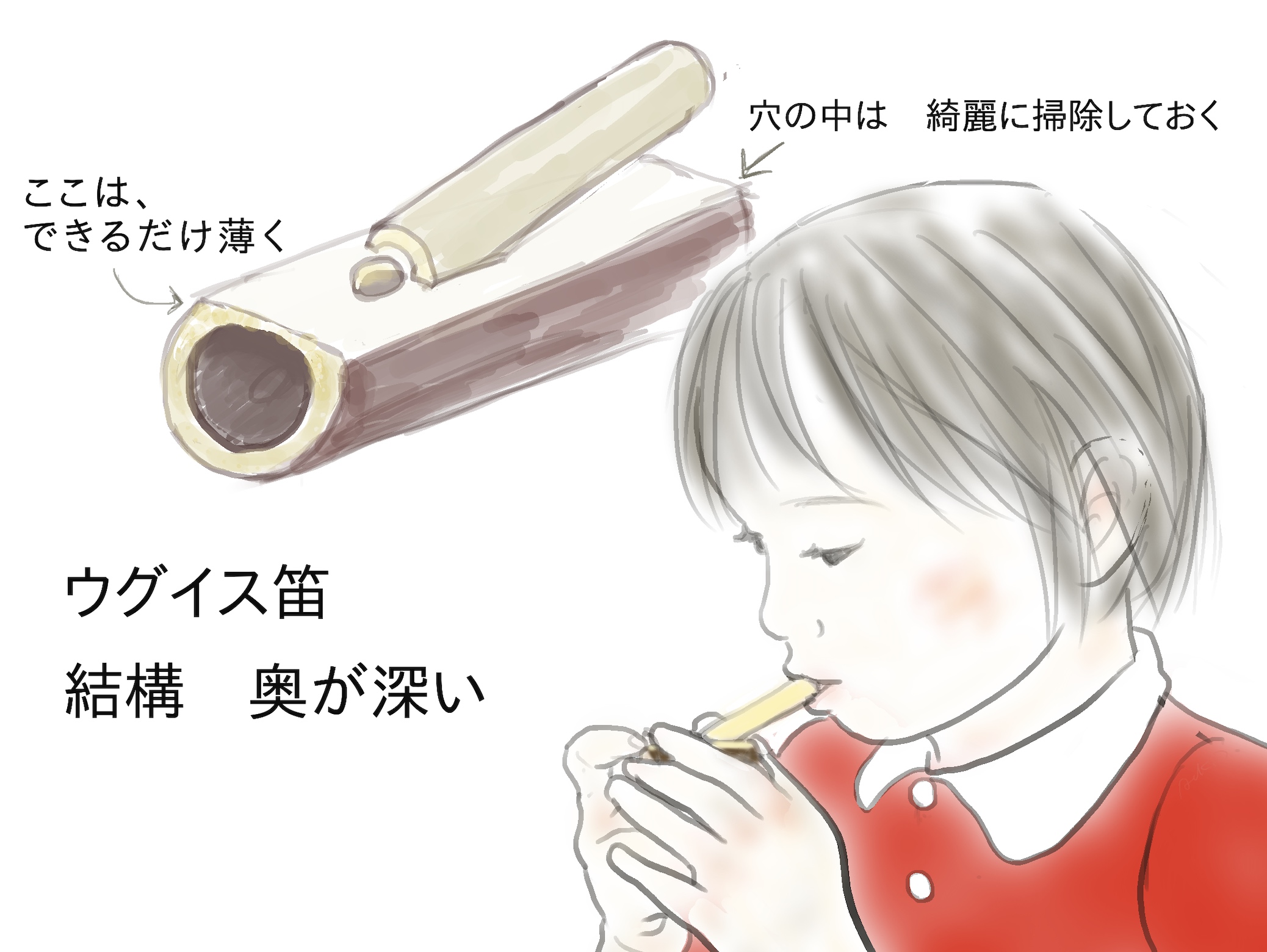 ウグイス笛で曲を奏でよう！